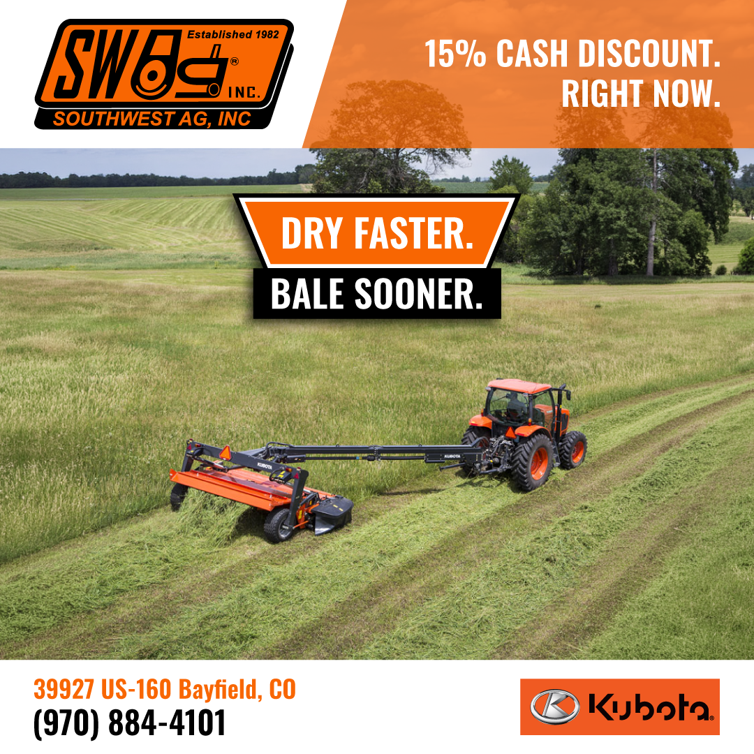 Mower Conditioners — Southwest Ag Hay Season 2026