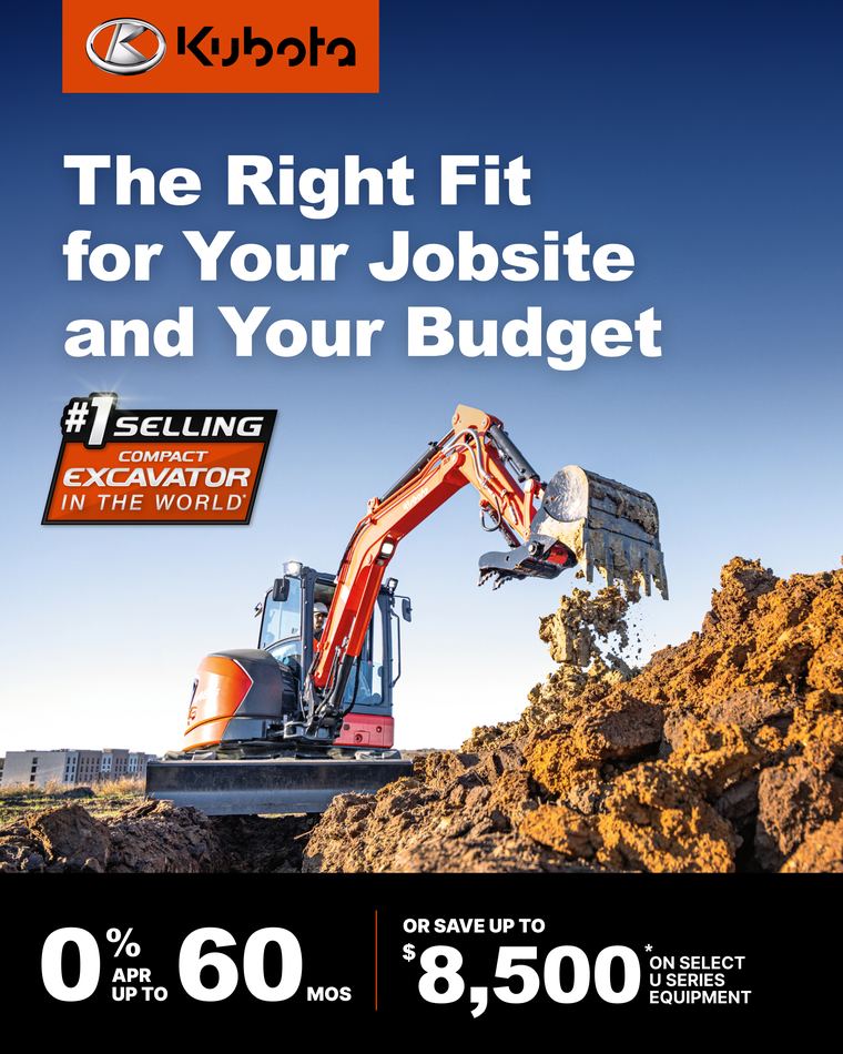 Kubota U Series — September offer creative